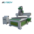 three processing cnc router with dust collector